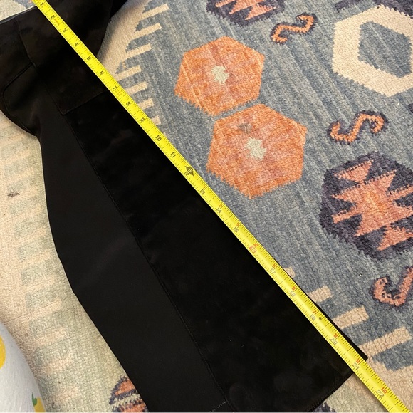 Stuart Weitzman Lander 50/50 Over the Knee Boot - Sz 9- Black Suede Wedge Heel - Picture 13 of 16